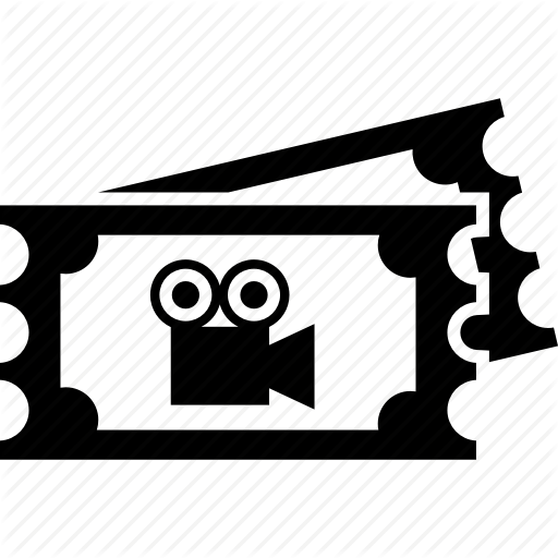 Camera, Cine, Cinema, Film, Movie, Ticket, Tickets Icon