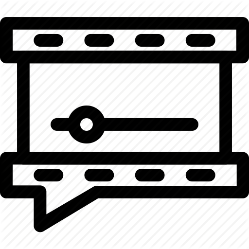 Advertisement, Movie, Trailer, Video Icon