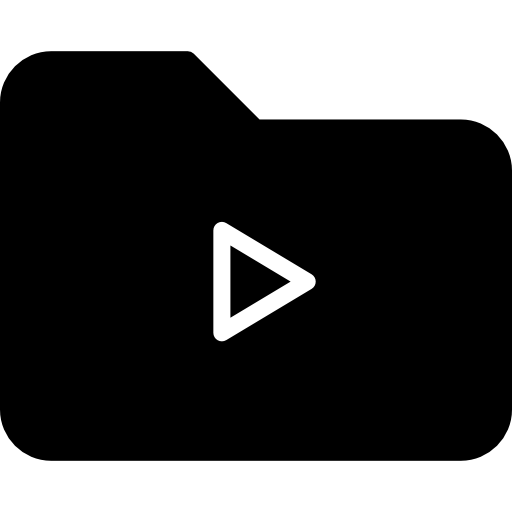 Folder Icon Movies Smashicons