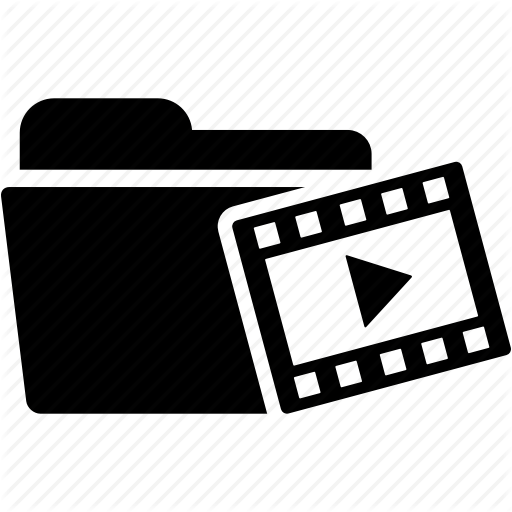 Cinema, Document, File, Film, Folder, Movies, Video Icon