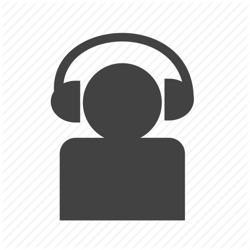 Headphones, Listen, Listening, Music, Song, Sound Icon