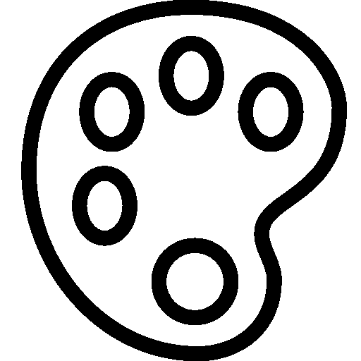 Editing Paint Palette Icon Ios Iconset