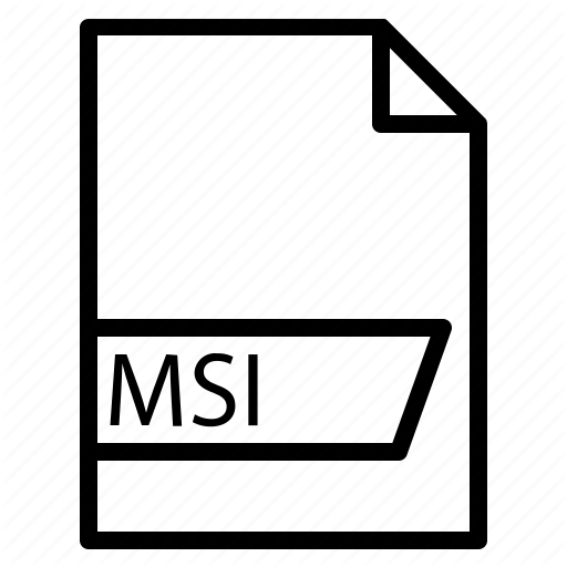 Data, File, Folder, Format, Msi Icon