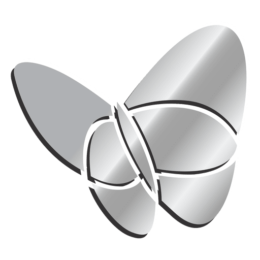 Msn Silver Isolated Icon