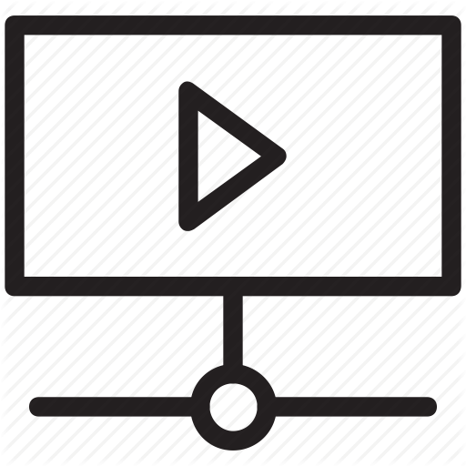 Media Player, Multimedia Network, Multimedia Server, Video Player Icon