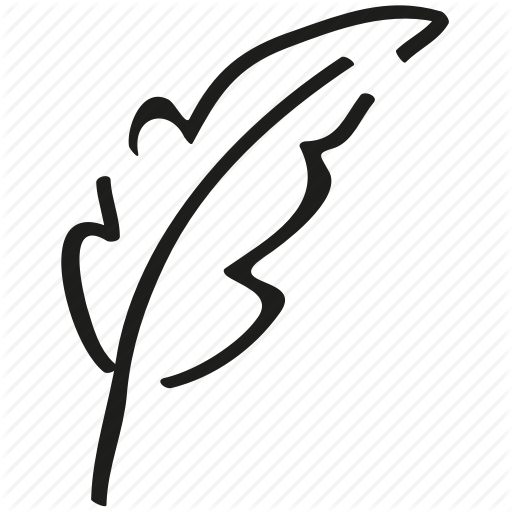 Feather, Muse, Poem, Poetry, Tool Icon Icon
