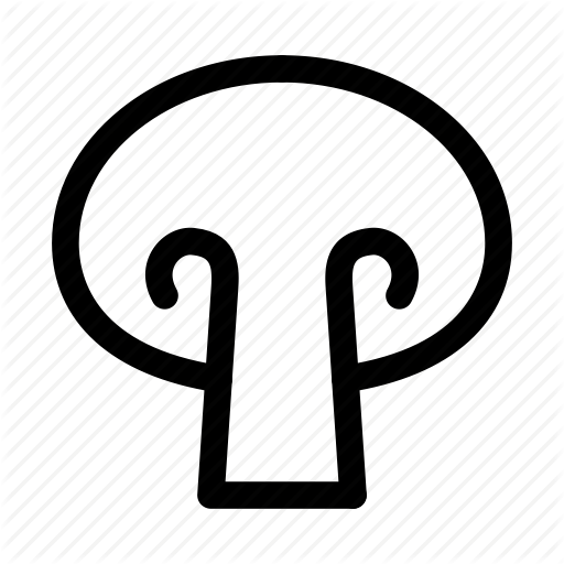 Food, Mushroom Icon