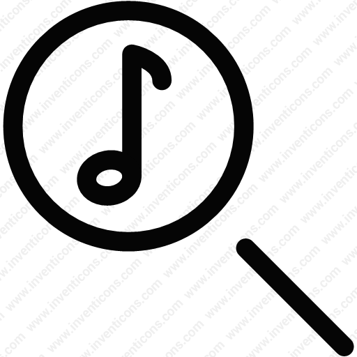Download Search Music,audio,file,music,search,sound Icon Inventicons