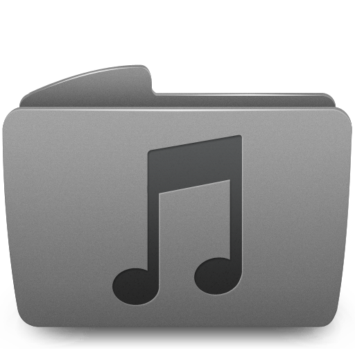 Folder, Music Icon