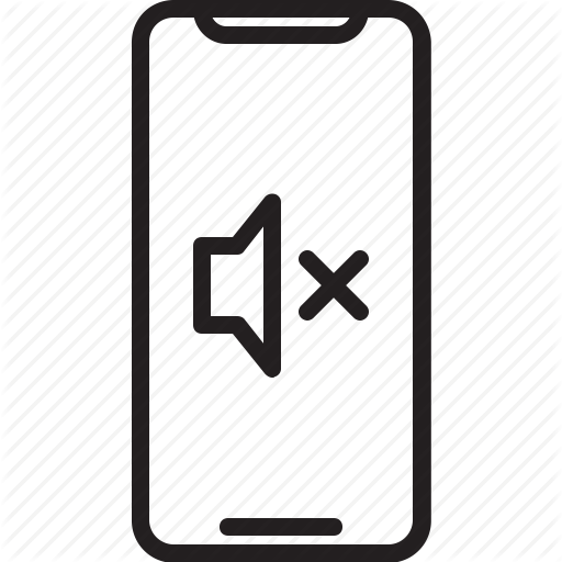 Iphone, Mode, Music, Mute, Silent, Sound Icon