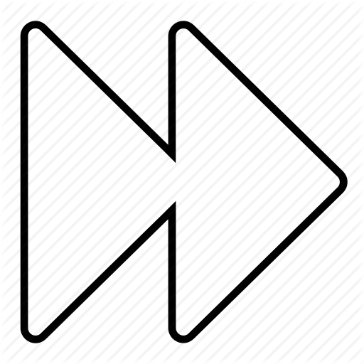 Fast, Forward, Minimalist, Multimedia, Music, Ui Icon