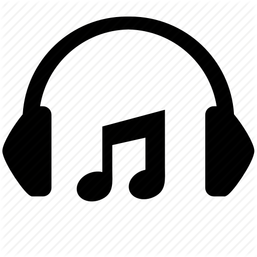 Headphones, Listen, Music, Note, Sound Icon