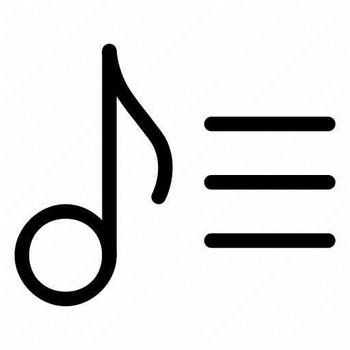 Audio, Eighth, List, Multimedia, Music, Note Icon