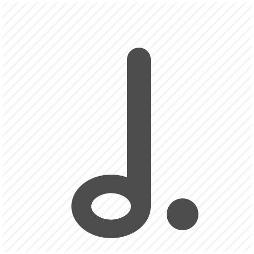Dot, Dotted, Half Note, Music, Music Note, Music Notes, Musical