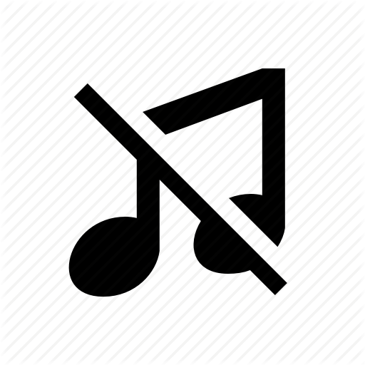 Music, No, Off, Sound Icon