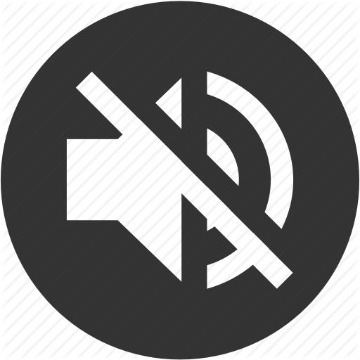 Circle, Music, Mute, Off, Sound, Speaker, Volume Icon