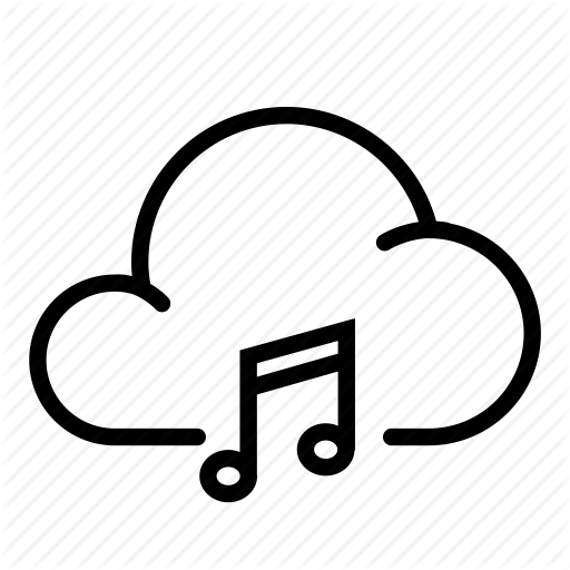 Audio, Cloud, Music, Online Radio, Streaming Music, Wireless Icon
