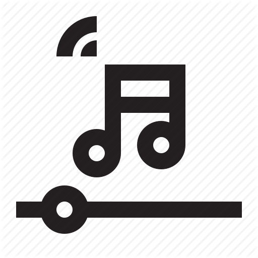 Audio, Internet, Media, Music, Online, Sound, Streaming Icon