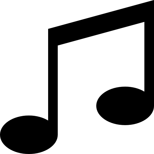 Music Note Flat Icon