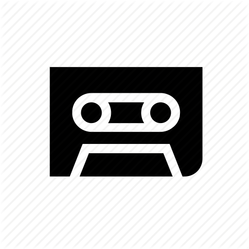 Audio, Cassette, Cassette Tape, Music, Musictape, Tape, Video Icon