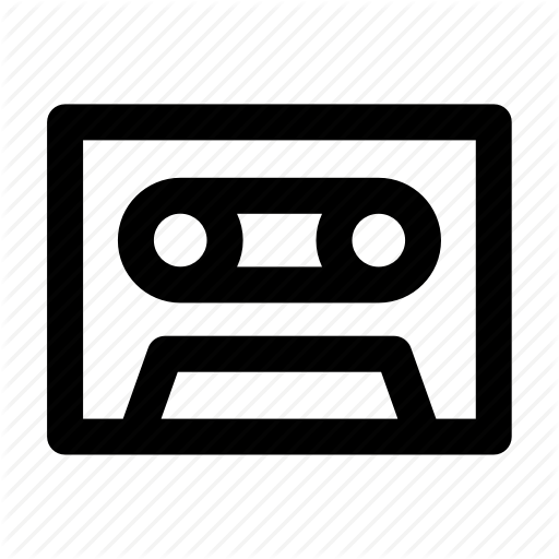 Audio, Cassette, Clip, Music, Video Icon