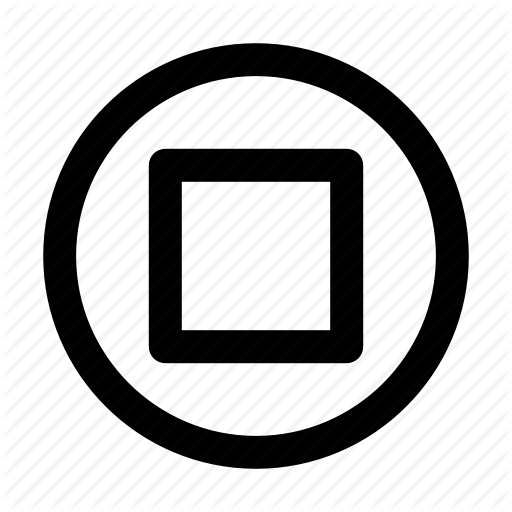 Audio, Media, Music, Stop, Video Icon