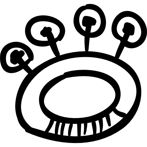 Tambourine Hand Drawn Musical Instrument