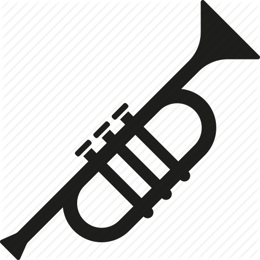 Brass, Instrument, Jazz, Music, Trumpet, Wind Instrument Icon