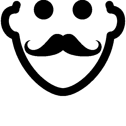 Hair Mustache Icon Windows Iconset