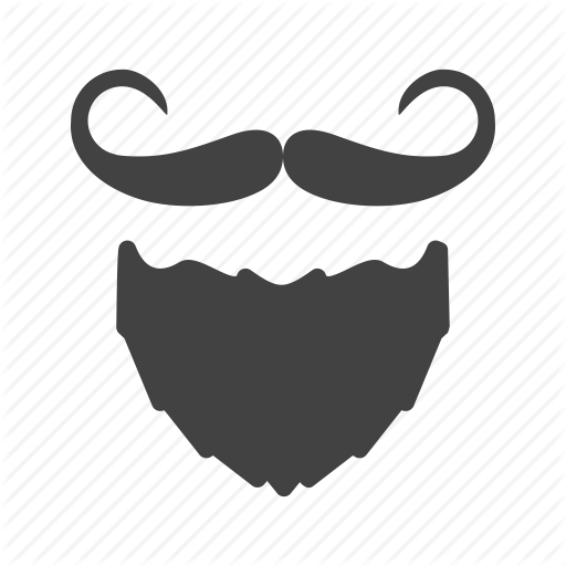 Beard, Face, Hair, Man, Moustache, Mustache Icon