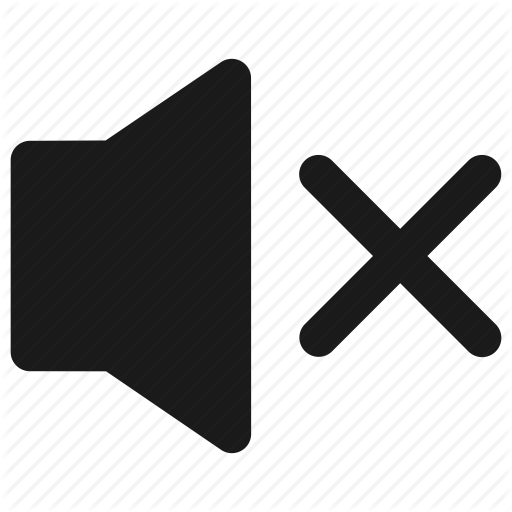 Audio, Music Player, Mute Icon