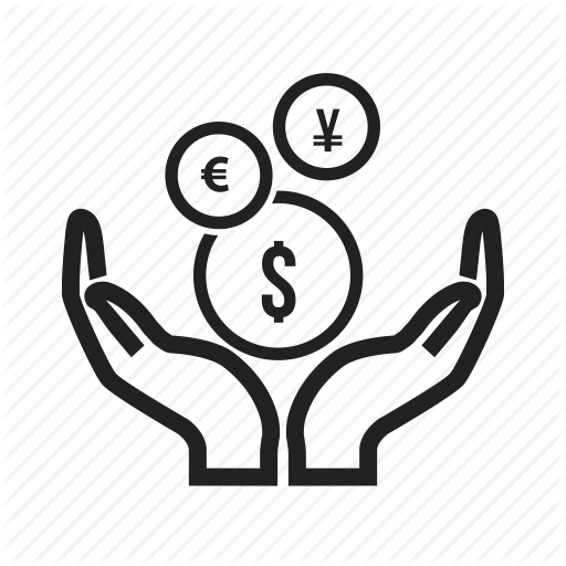 Cash, Coins, Currency, Fund, Hand, Hold, Money Icon