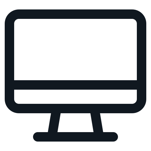 Computer, Desktop, Monitor, Pc, Personal Icon Free Of Basic Ui