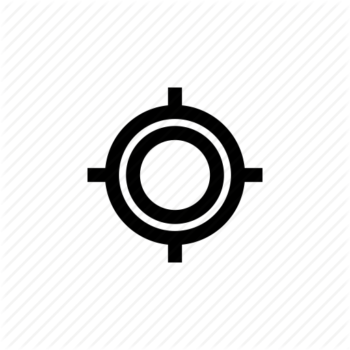 Current, Location, Locator, Map, My, Target Icon