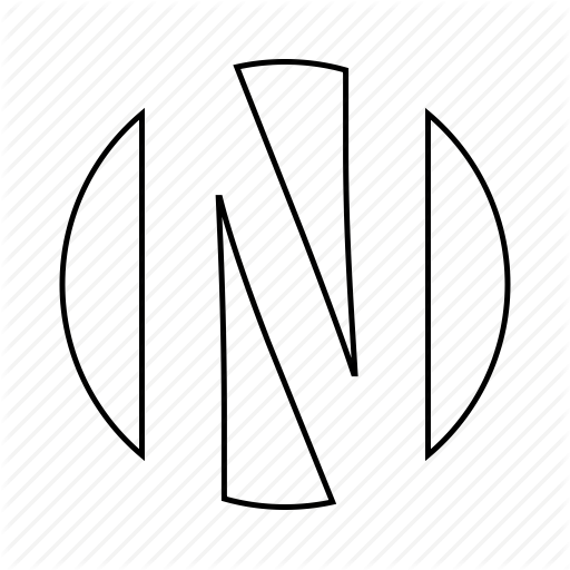 English, Font, Latin, Letter, Logo, N Icon