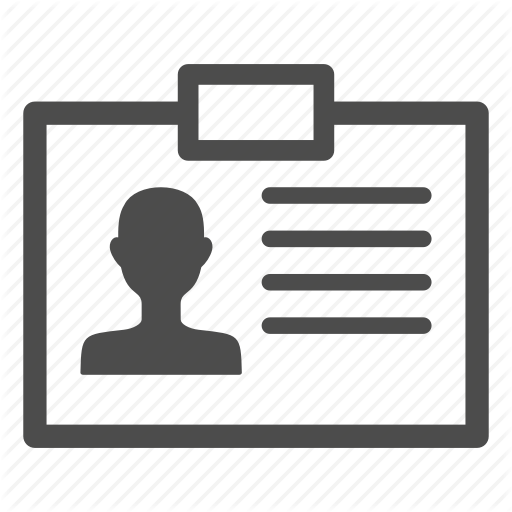 Badge, Card, Document, Id, Identity, Name, Tag Icon