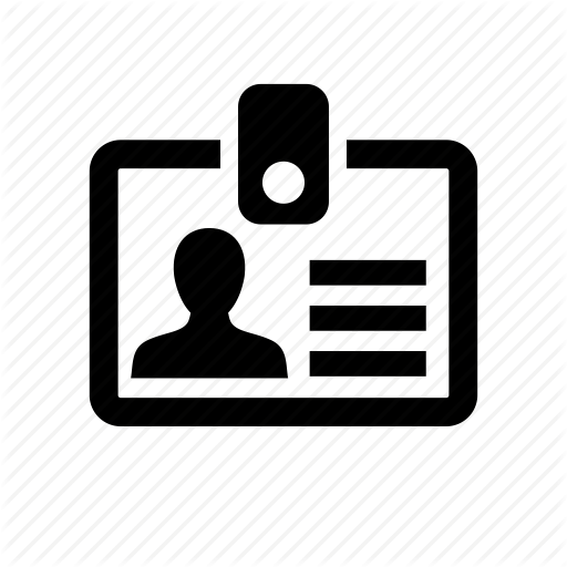 Id, Information, Name Tag, Person, Picture Icon