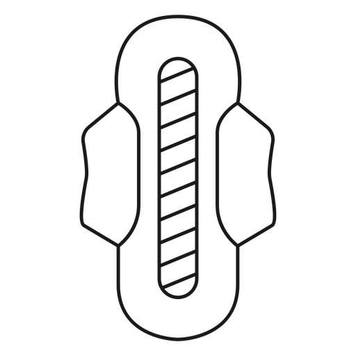 Sanitary Napkin Stroke Icon