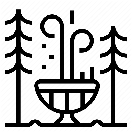 Fountain, Holiday, National, Park, Vacation Icon