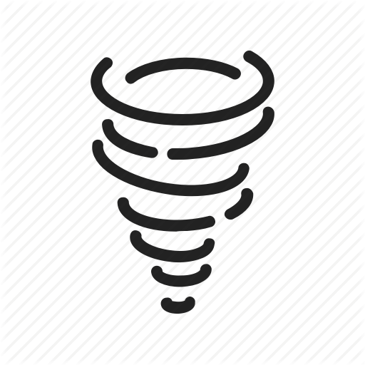 Huricane, Tornado Icon