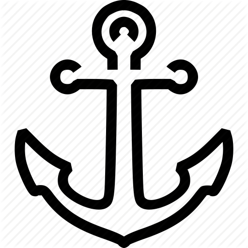 Anchor, Marine, Nautical Icon