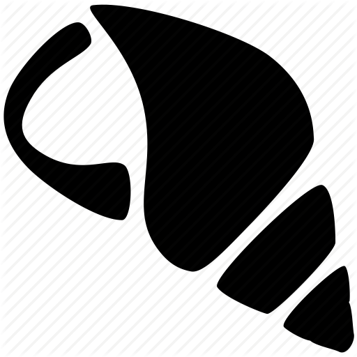 Nautilus, Sea, Sea Life, Shape, Shell, Shells, Silhouette Icon