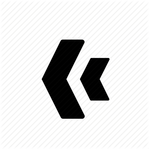 Arrow, Back, Bold, Direction, Dual, Left, Navigation Icon