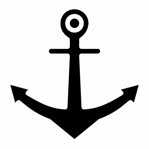 Anchor, Navy, Sail, Sailing Icon