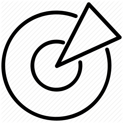 Nearby, Pie Chart, Radar, Search, Sector, Signal, Wifi Icon