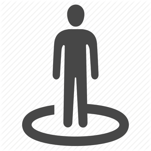 Around, Current Location, Gps, Location, Man, Map, Nearby Icon