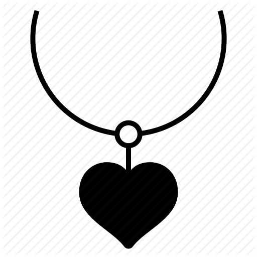 Heart, Jewelry, Necklace Icon