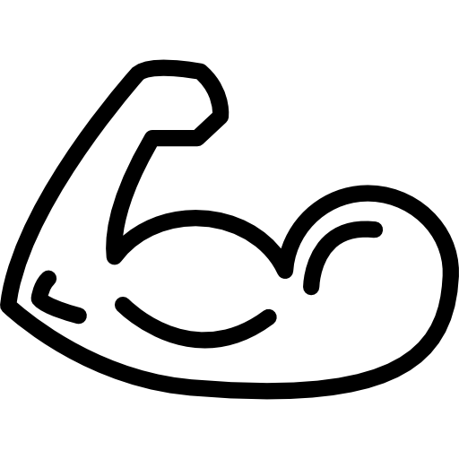 Muscular Arm Outline