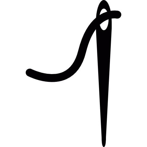 Sewing Needle With Thread