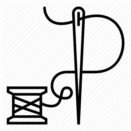 Craft, Needle And Thread Icon
